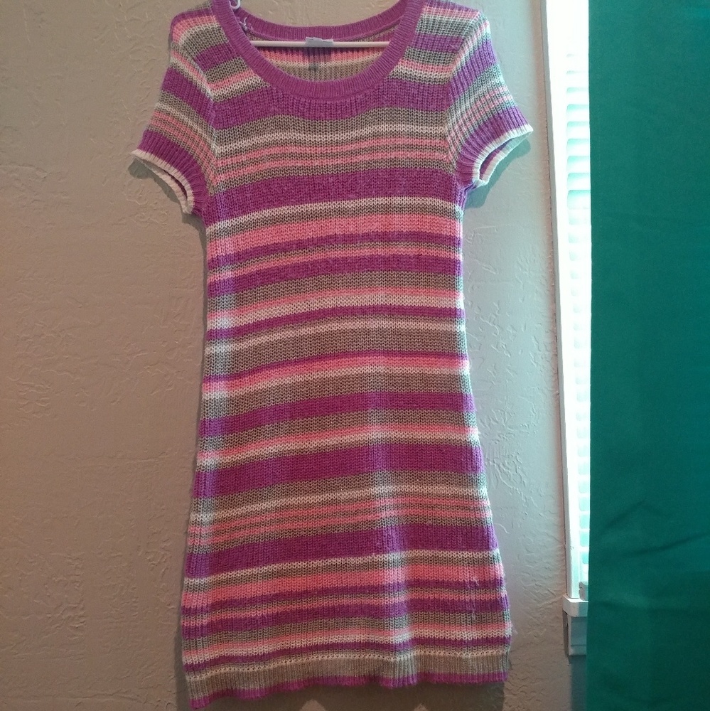 Girls long sweater dress.